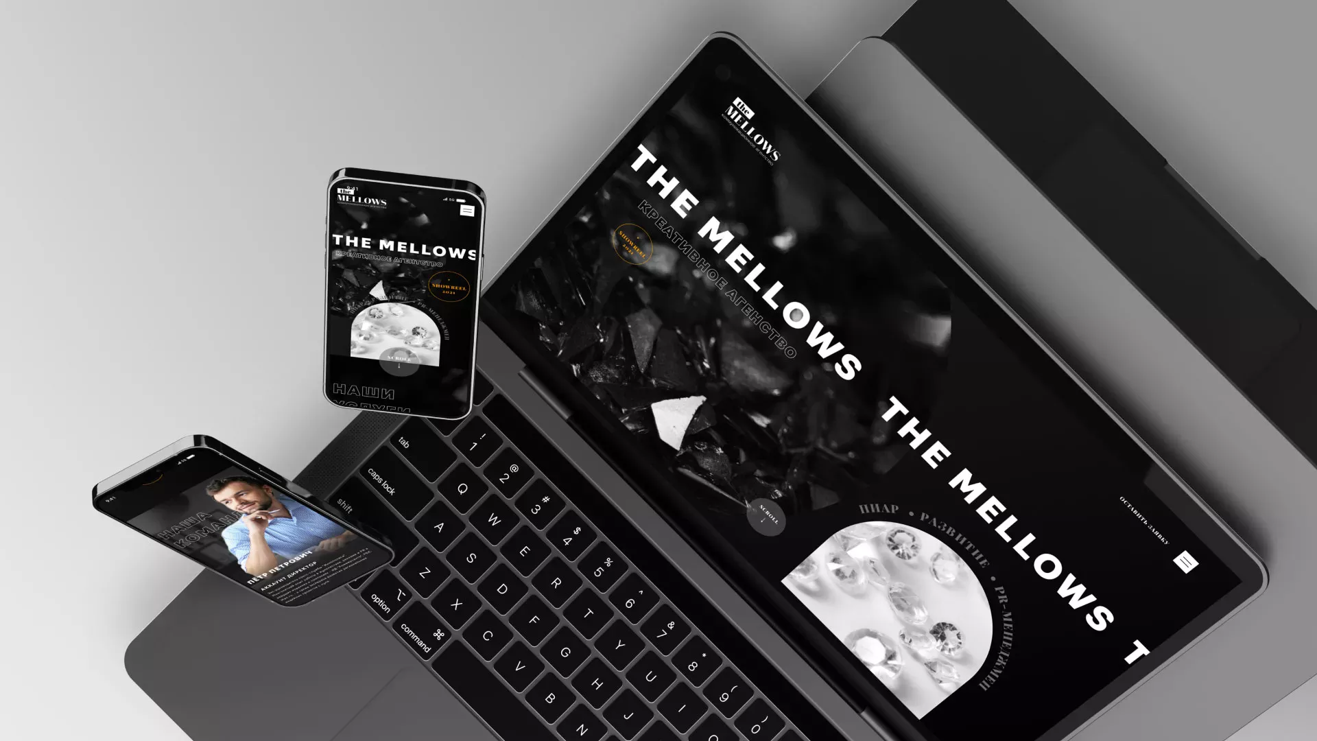 Разработка сайта креативного агентства «The Mellows» в Комсомольске-на-Амуре